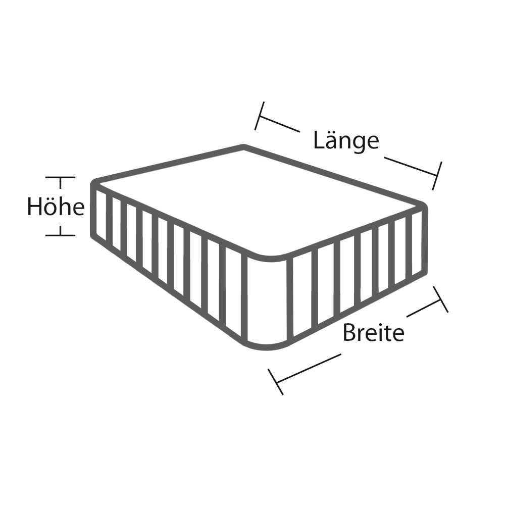 Gummiblock mit Gewebe und abgerundeten Ecken 120 x 75 x 50 mm